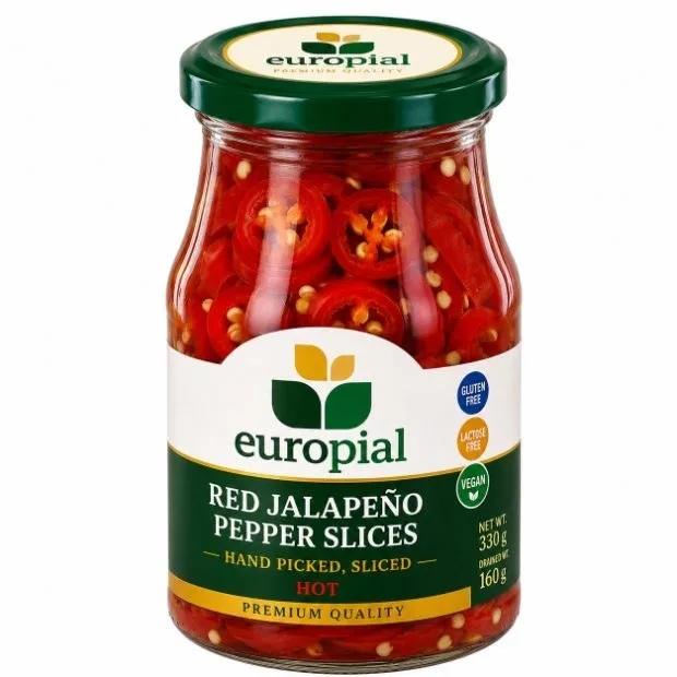 Red Jalapeño Pepper Slices 330 g