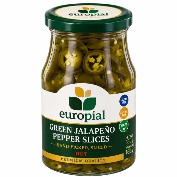 Green Jalapeño Pepper Slices 330 g